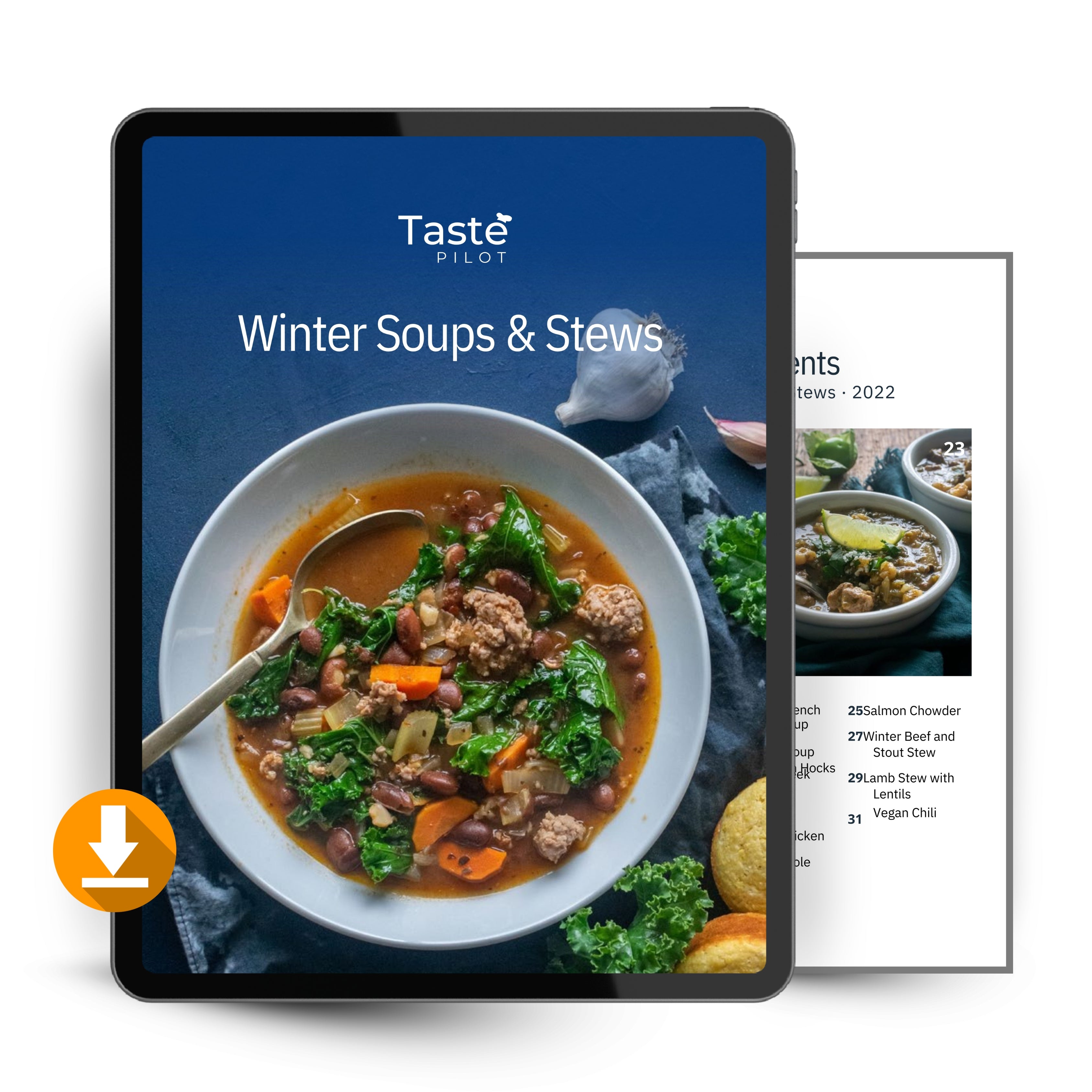 Winter Soups & Stews - Cookbook