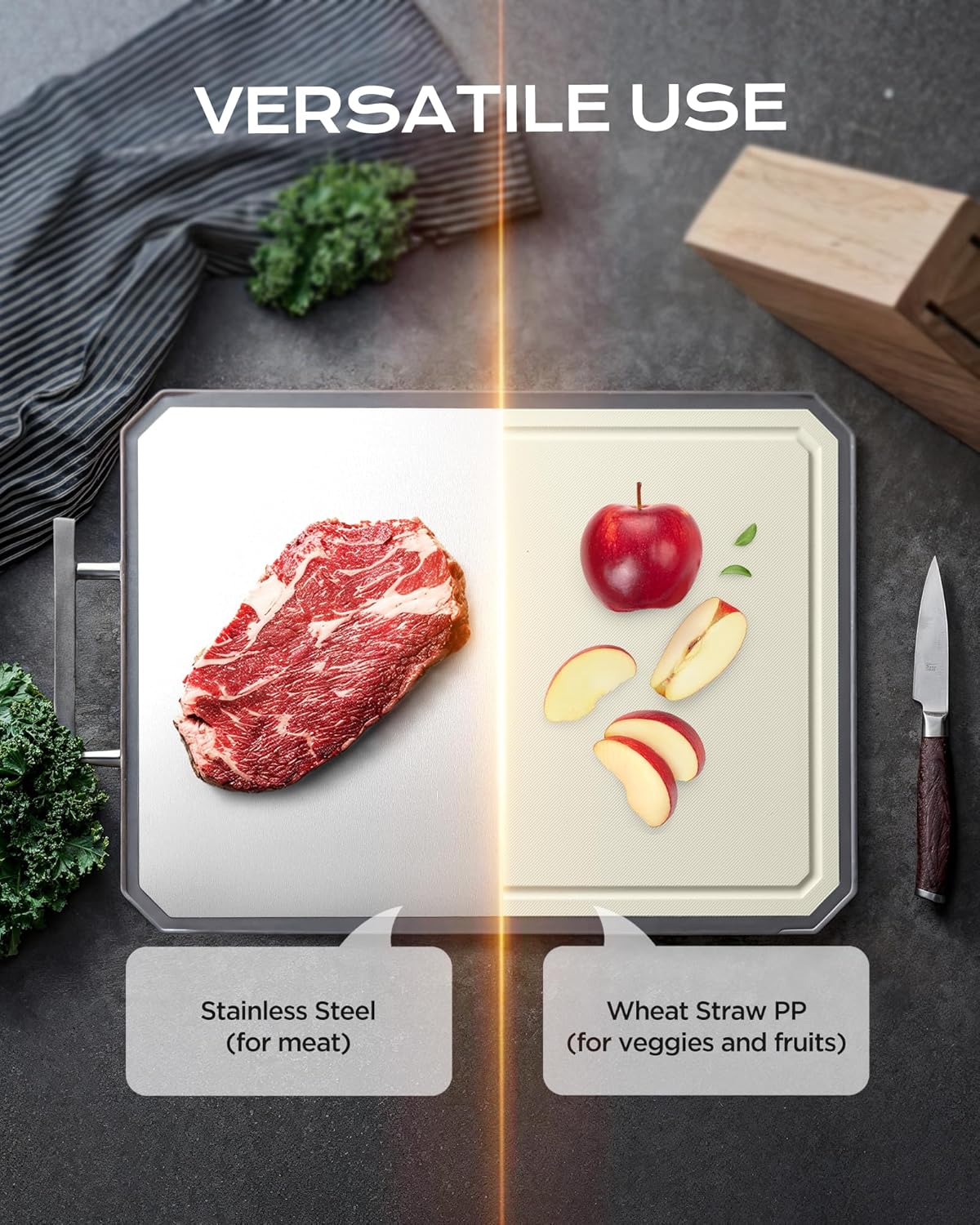 Stainless Steel Cutting Board