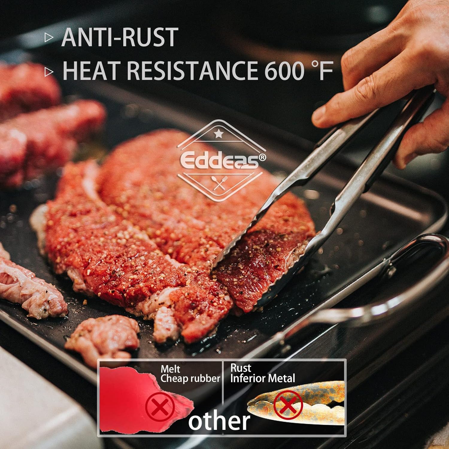 Tongs For Cooking - set of 3