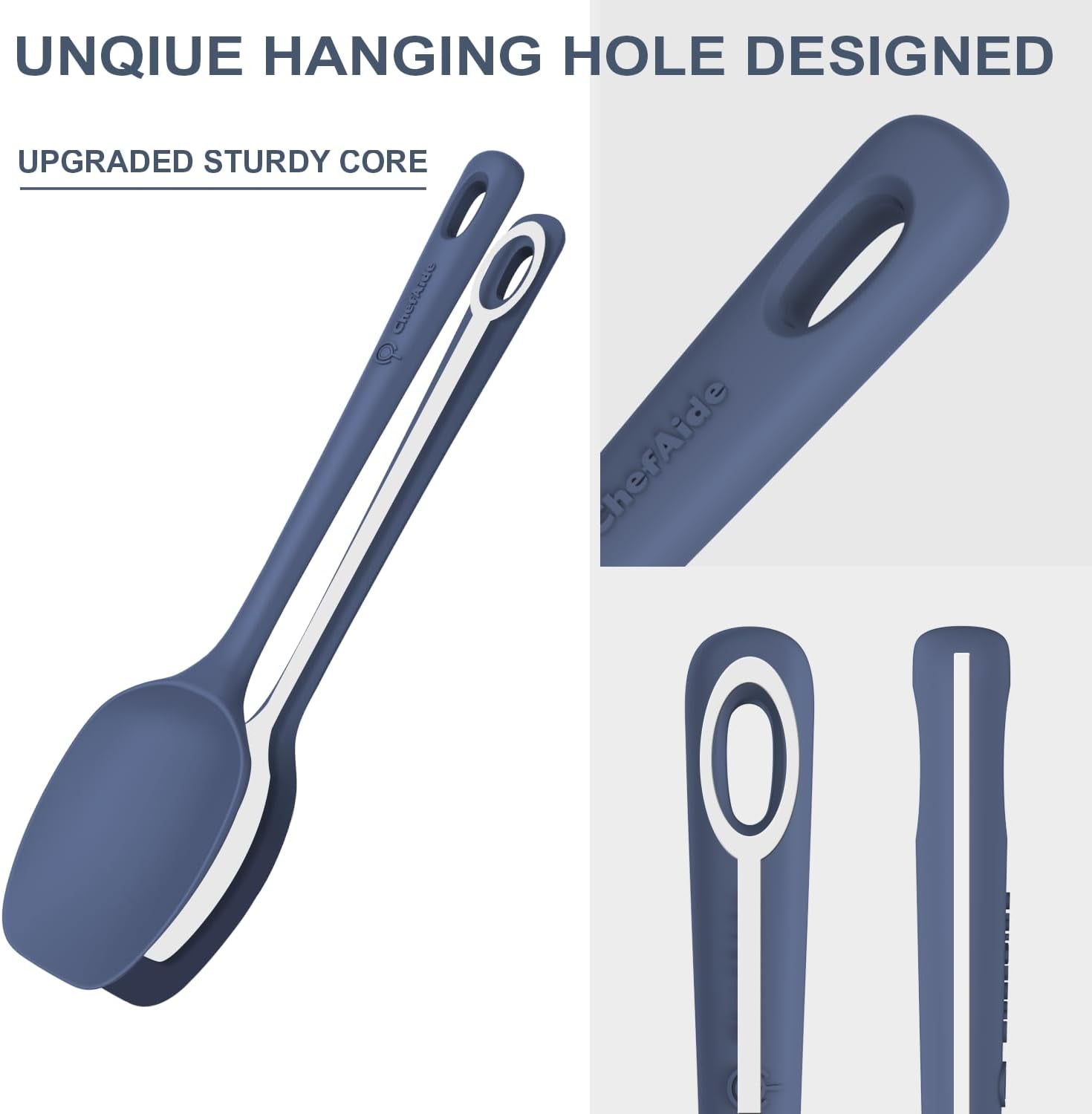 5 Pieces Silicone Spatula Set