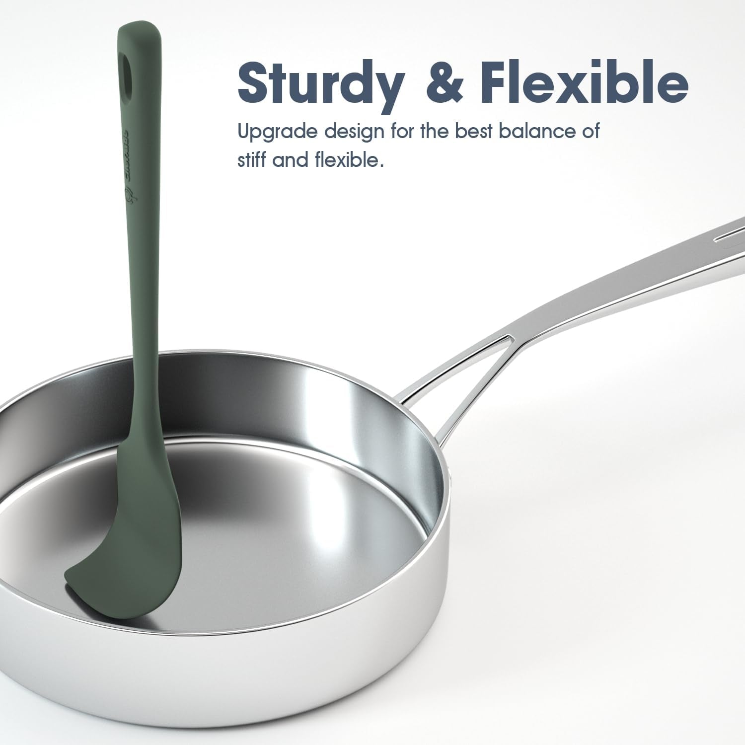 5 Pieces Silicone Spatula Set