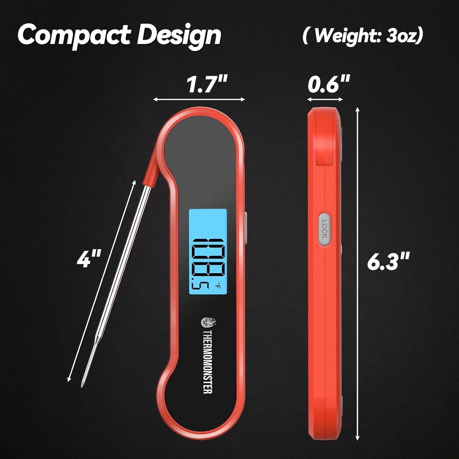 Instant Read Meat Thermometer