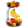 Basket Bowl Storage With Banana Hanger